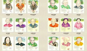 XÚC CẢM TỪ HƠN 3.000 BỨC CHÂN DUNG TRI ÂN MẸ VIỆT NAM ANH HÙNG