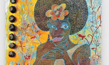 TRANH CÔ GÁI KHỎA THÂN TỪ PHÂN VOI CÓ THỂ ĐẤU GIÁ ĐẾN 53 TỶ ĐỒNG