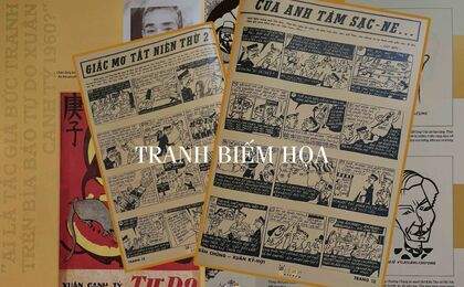 TRANH BIẾM HỌA TRÊN BÁO CHÍ SÀI GÒN TRƯỚC 1975